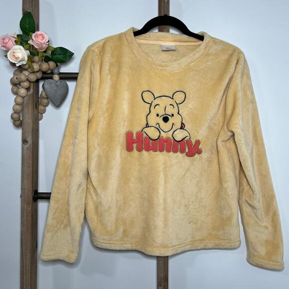 Disney 100 Winnie the Pooh Hunny Sleep Sweatshirt Size Small - Picture 1 of 7